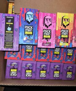 Pack Man Disposable Vape (10 packs ) featuring multiple flavored disposable vape devices with premium smooth vapor production and portable design