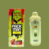 Packman Monster Melonz Disposable (sativa) disposable vape featuring juicy melon candy flavor, ultra-smooth airflow technology, premium packman disposable packaging, and sleek portable vape design displayed in vibrant high-quality detail.