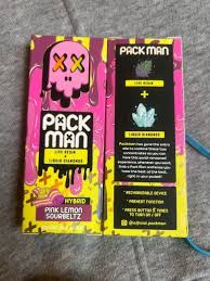 Packman Pink Lemon SourBeltz Gen 3 Disposable hybrid vape pen with sweet citrus candy flavor and premium Gen 3 disposable design