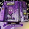 Packman Gobstopper Gumdrop Gen 3 Disposable (indica) vape featuring sweet candy-inspired flavor, upgraded airflow technology, smooth vapor production, premium packman disposable packaging, and sleek portable design displayed in high-quality detail.