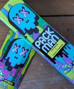 Pack Man Unicorn Zkittles Disposable Hybrid featuring sweet fruity candy flavor, premium packman disposable design, smooth airflow technology, and sleek portable vape packaging displayed in detailed product presentation.