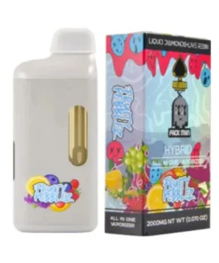 Buy FRUITY PEBBLEZ Ace X Packman Cart premium vape cartridge featuring authentic Packman branding, fruity cereal-inspired flavor profile, high-quality Ace hardware, leak-resistant design, and secure packaging.
