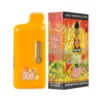 buy PEACH RINGZ Ace x Packman Cart premium vape cartridge featuring authentic Packman branding, sweet peach candy-inspired flavor profile, high-quality Ace hardware, and secure professional packaging.