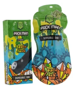 Apple Jack Packman Disposable Dab – Authentic Packman Disposable Vape with Premium Apple Flavor