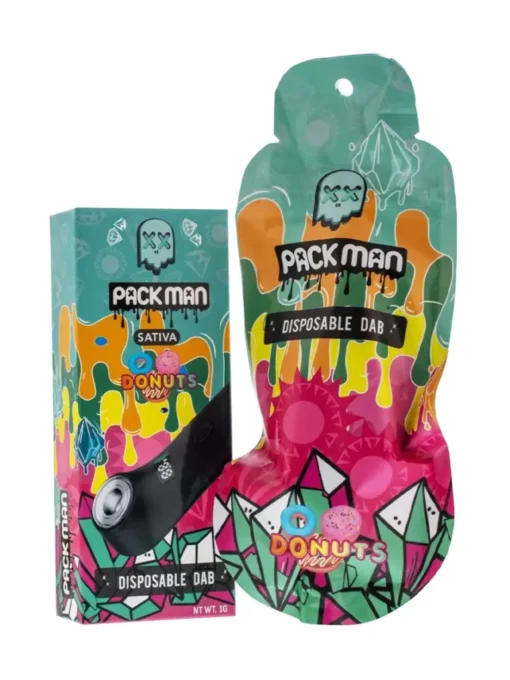 Donuts Packman Disposable Dab – Premium THCA Disposable Vape | Official Packman Shop