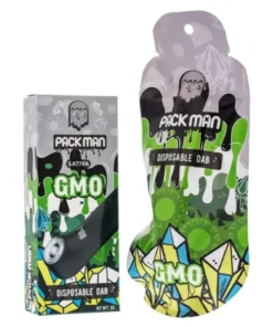 GMO Packman Disposable Dab – Premium THCA Disposable Vape with Authentic Packman Quality