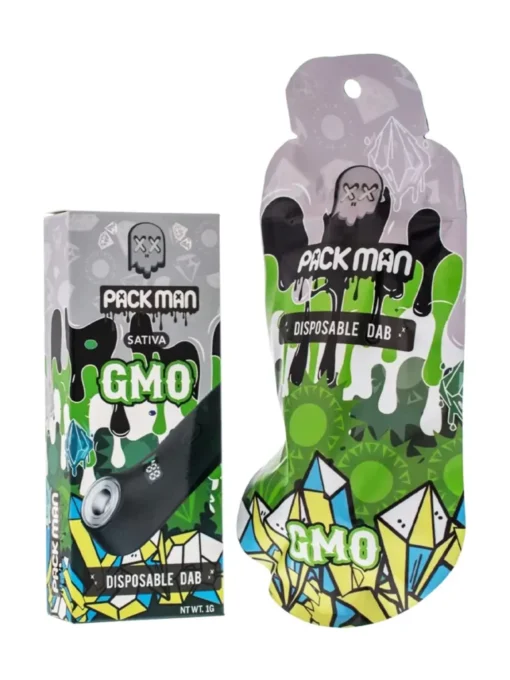 GMO Packman Disposable Dab – Premium THCA Disposable Vape with Authentic Packman Quality
